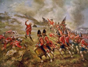 Battle of Bunker Hill by Percy Moran