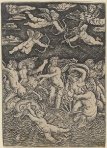 The Triumph of Galatea by Peregrino da Cesena