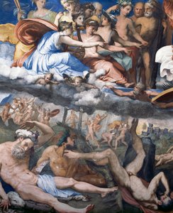 Fall of Giants or Jupiter Hurling Thunderbolts at Rebellious Giants
