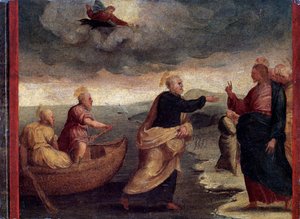The Calling of Saints Peter and Andrew (Detail) by Perino del Vaga