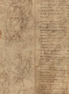Figure Studies by Perino del Vaga