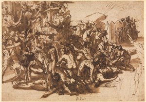 Poros Assailed by the Macedonian Army (recto)
