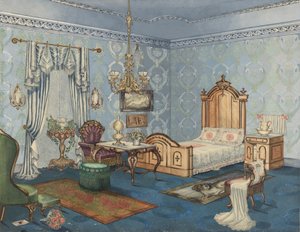 Bedroom, 1882, c. 1941