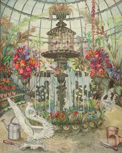 Conservatory Fountain, c. 1938