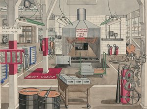 Japan Lacquer Dipping Vat, 1946