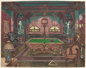 Pool Room, 1890