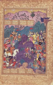 Death of Isfandiyar, from the 