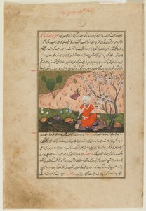 A Man by the Edge of a Stream