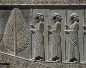 Guards of Susa. Reliefs of the Eastern Staircase of the Apadana