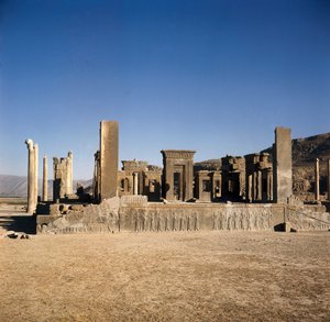 Palace of Darius I in Persepolis