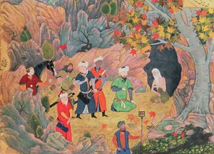 Sultan Iskandar visits a hermit, from the 