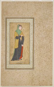 Woman with a Spray of Flowers