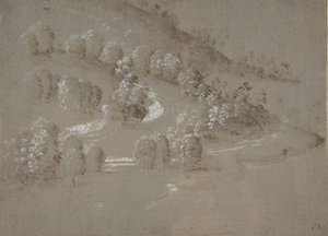 Landscape recto, Landscape verso