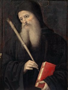 Saint Benedict (Predella of the San Pietro Polyptych)