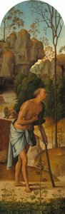 The Crucifixion with the Virgin, Saint John, Saint Jerome, and Saint Mary Magdalene by Perugino