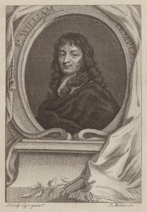 Sir William Temple, English Diplomat and Writer (engraving) by Peter (after) Lely