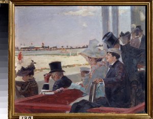 Horseracing by Peter Alexandrovich Nilus