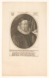 Portrait of Johann Christoph Schilling by Peter Aubry (II)