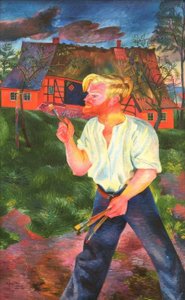 Painter Peter August Böckstiegel – Arrode – The Painter of His Homeland by Peter August Böckstiegel