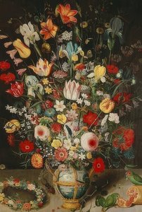 Vase with Flowers. Around 1620 by Peter Binoit