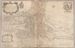 A map of the City and Suburbs of Cork