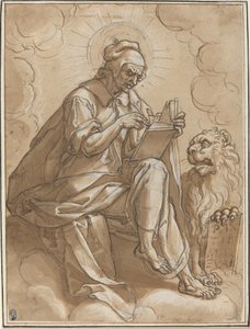 Saint Mark the Evangelist by Peter Candid after Heinrich Aldegrever after Georg Pencz