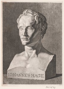 Johannes Hage by Peter Christian Schøler