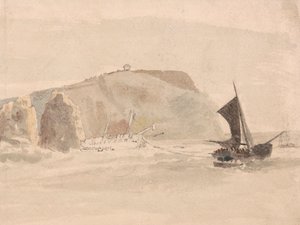 Shipwreck off the Needles, Isle of Wight by Peter DeWint