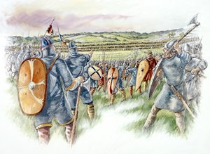 Battle of Hastings, 1066 by Peter Dunn