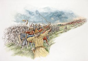 Battle of Hastings, 1066 by Peter Dunn