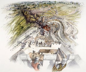 Dover Castle siege, 1216, c. 1990-2010 by Peter Dunn
