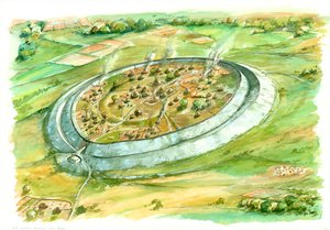 Old Sarum, Iron Age, c1990-2010