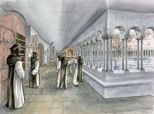 Rievaulx Abbey, 13th Century by Peter Dunn
