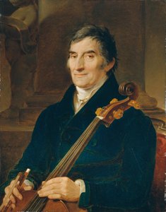 The Cellist Franz Wödl by Peter Fendi