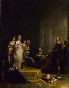 Columbus before the Queen
