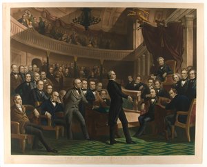The United States Senate, a.d. 1850 by Peter Frederick Rothermel