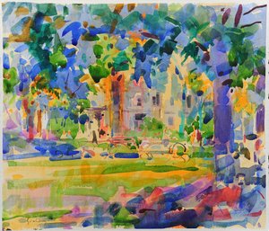 Cedar Hill Manhattan by Peter Graham (Contemporary)