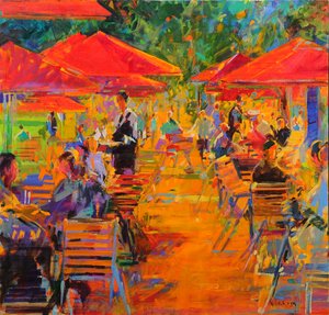 The Tuileries Garden by Peter Graham (Contemporary)