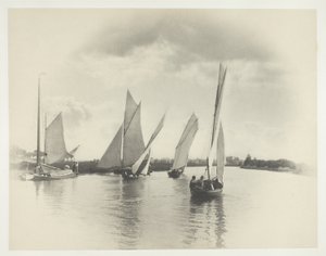A Sailing Match at Horning
