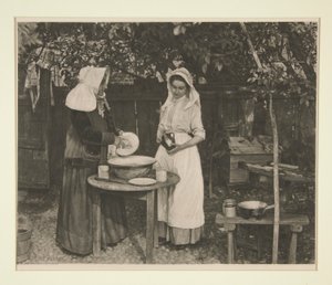 Mrs. Peck and Mary Critten by Peter Henry Emerson