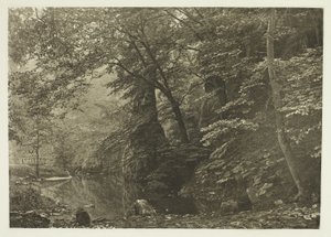 Pike Pool (from below) by Peter Henry Emerson