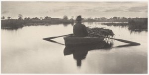 Rowing Home the Schoof-Stuff by Peter Henry Emerson