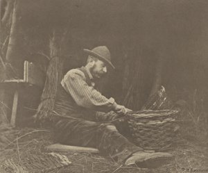 The Basket-Maker. Norfolk by Peter Henry Emerson