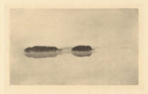The Lone Lagoon, in or before 1895 by Peter Henry Emerson