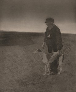 The Poacher - A Hare in View by Peter Henry Emerson