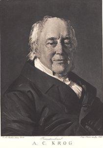A. C. Krog by Peter Vilhelm Ilsted