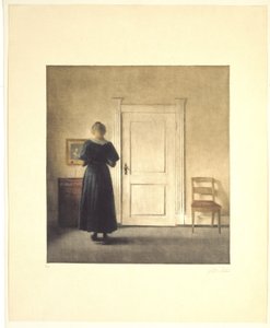 Interior by Peter Vilhelm Ilsted