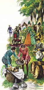 A picnic for Queen Elizabeth I