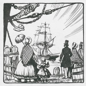 Falmouth, once a noted mail-packet base by Peter Jackson