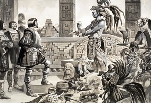 Hernando Cortes in Mexico by Peter Jackson